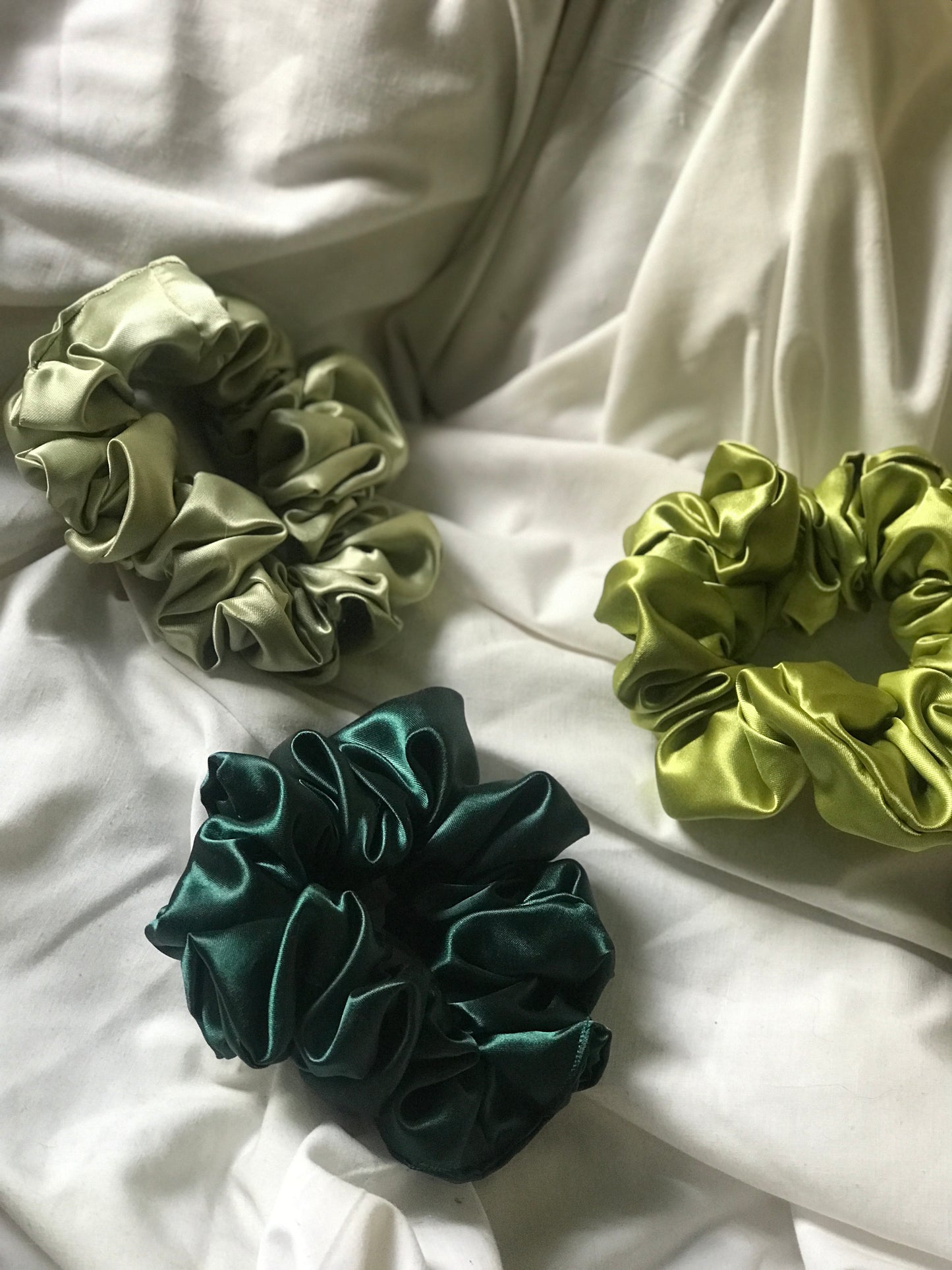 Satin Scrunchies