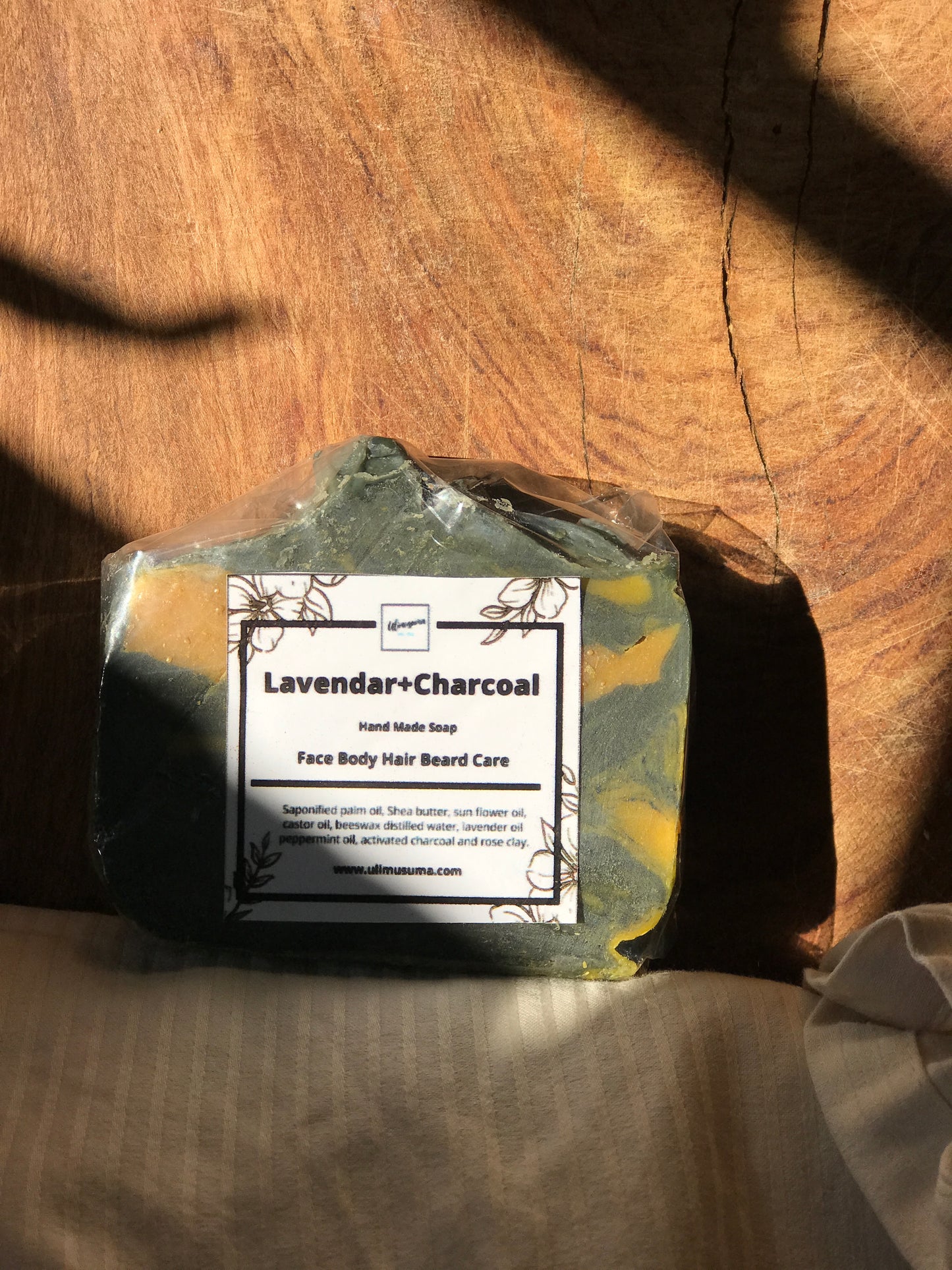 Lavendar Charcoal Soap